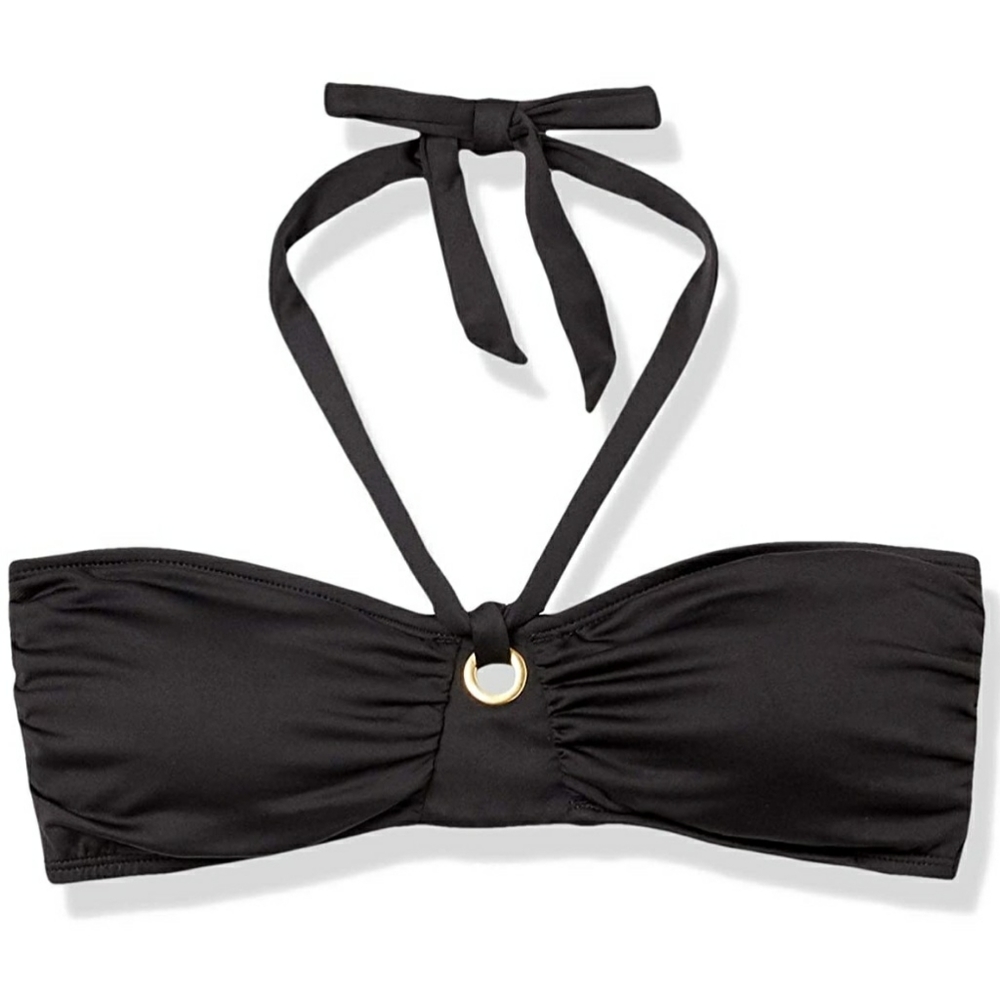 Lark & Ro Women's Bandeau Bikini Top